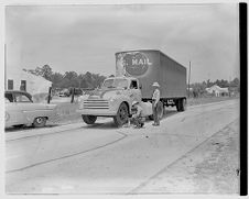 Highway Patrol weighing station 