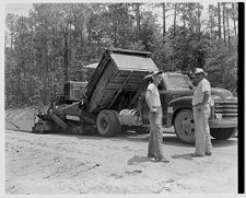 Road paving