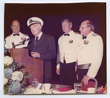 Walter Cronkite named Honorary National Commodore, 1977