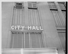 New sign for City Hall 