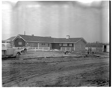 Exterior of ranch house 