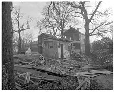 Tearing down old house