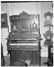 Old clocks and ancient organ