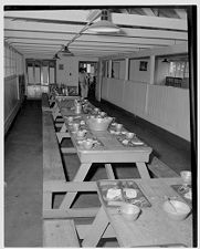 Prison cafeteria