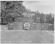 Little league sign