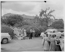 Students at East Carolina College