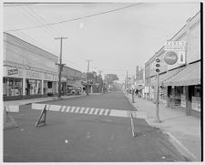 Blocking off street