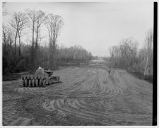 Dirt roadway