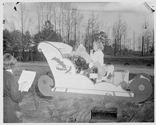 Santa with girl