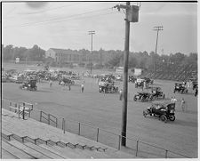 Car show on field