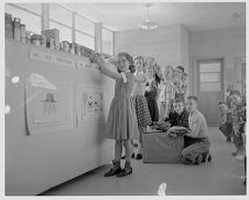 Children in classroom