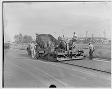 Repaving the road