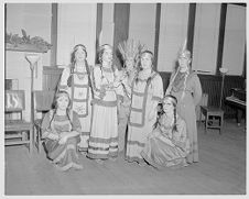 Buildings under construction; Pocahontas group (4 Negatives), January 17, 1958