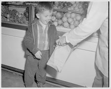 Child with produce