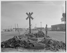 Railroad crossing 