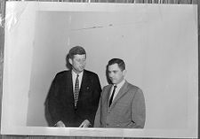 John F. Kennedy and Jim Lanier 