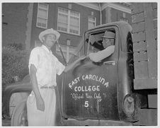 East Carolina College truck