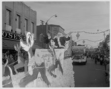 Santa in parade