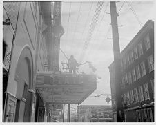 Snow on theater