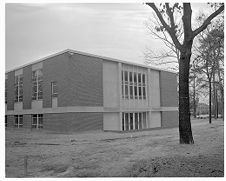 East Carolina College dining hall 