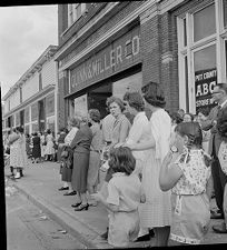 Crowds in Ayden