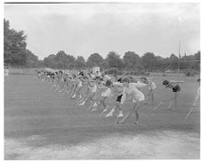 Majorettes at East Carolina College 