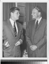 JFK with Billy Graham 