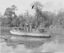 Boat on river