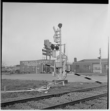 Railroad sign