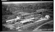 N.C. Green Oil Company and Roanoke River Bridge, Williamston, N.C. 