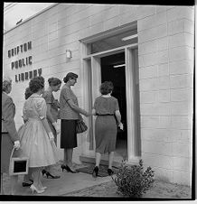 Grifton library patrons