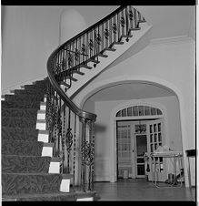 Staircase at art center