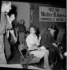 Band at Jones rally 