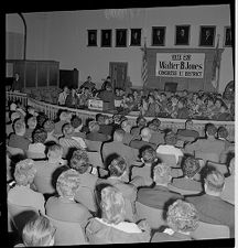 Audience at rally