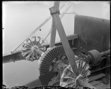 Motor of towboat Belfont