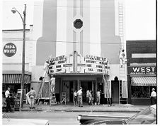 Movie theater in Farmville 