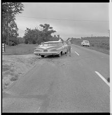 Woman with car