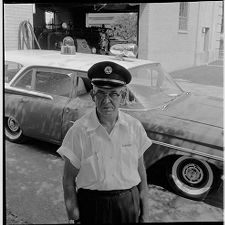 Officer with car