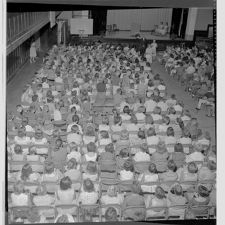 Students in auditorium