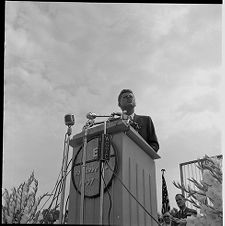 Kennedy speaking