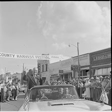 Truman in convertible