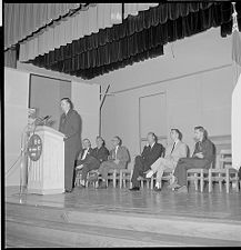 John Roosevelt at McGinnis Auditorium