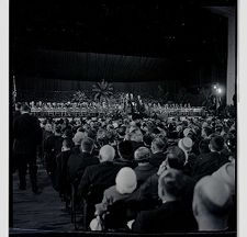 Inauguration crowd