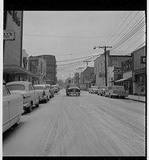 Cars on street