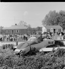 Plane crash in Rocky Mount