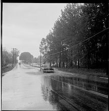 Water on road