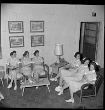 Student nurses lounge 