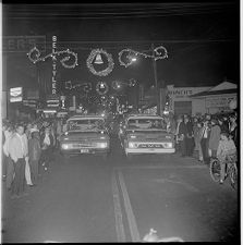 Cars in parade