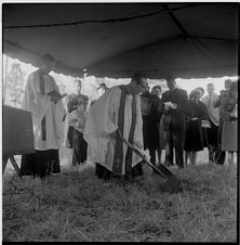 Lutheran church ground breaking