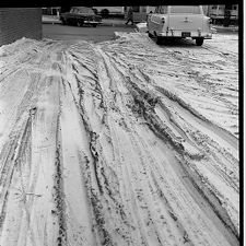 Snow on roads